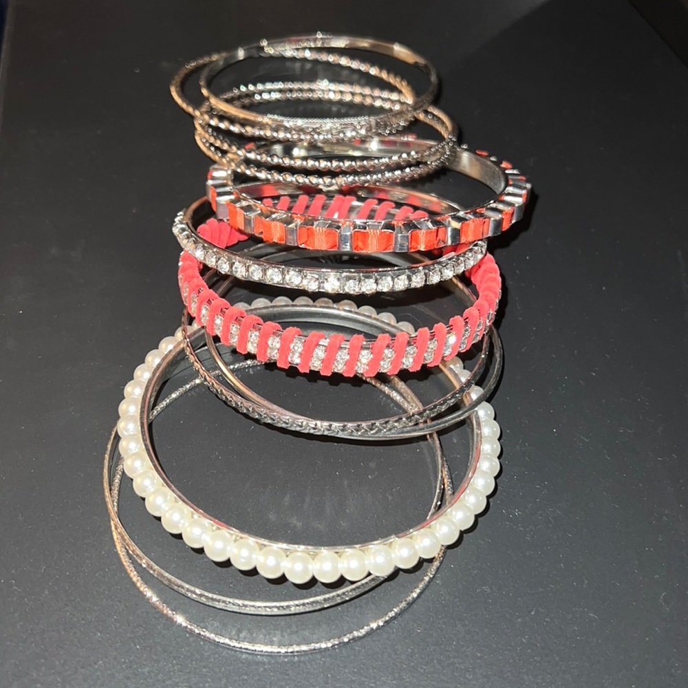 Torrid set of 12 bracelet, bangles!